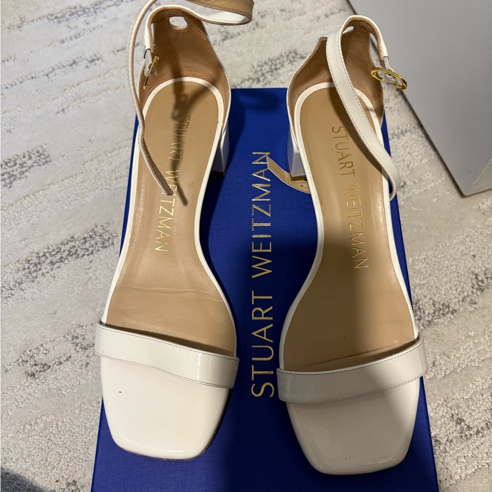 Stuart Weitzman White Women's Heels